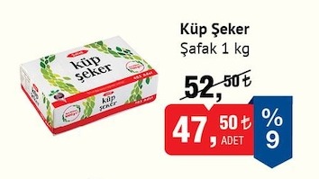 Küp Şeker Şafak 1 Kg