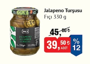 Jalapeno Turşusu Fici 330G