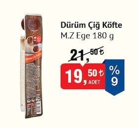 Dürüm Çiğ Köfte M.Z Ege 180G