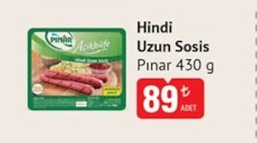 Hindi Uzun Sosis Pınar 430 G