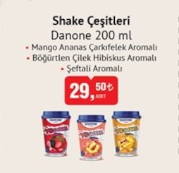 Shake Çeşitleri Danone 200 Ml