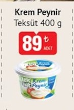 Krem Peynir Teksüt 400 G