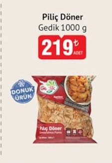 Piliç Döner Gedik 1000 G