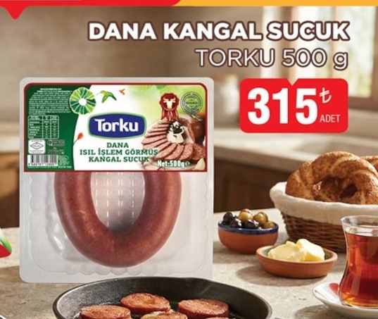 Torku Dana Kangal Sucuk 500 G