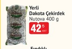 Yerli Dakota Çekirdek Nutova 400 G