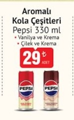 Pepsi Aromalı Kola Çeşitleri 330 Ml