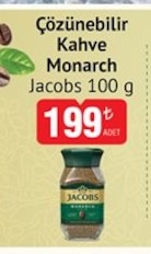 Çözünebilir Kahve Monarch Jacobs 100 G