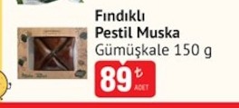 Fındıklı Pestil Muska Gümüşkale 150 G