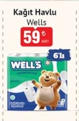 Kağıt Havlu Wells 6'Lı
