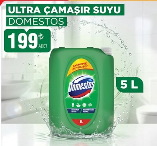 Ultra Çamaşır Suyu Domestos 5 L