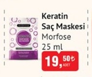 Keratin Saç Maskesi Morfose 25 Ml