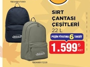Sırt Çantası Çeşitleri 22 L