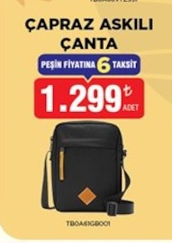 Çapraz Askılı Çanta