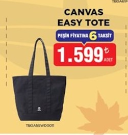 Canvas Easy Tote