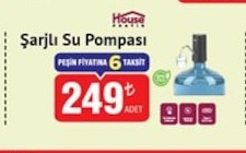 Şarjlı Su Pompası