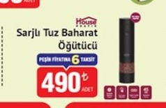 Sarjlı Tuz Baharat Öğütücü