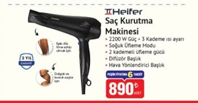 Heifer Saç Kurutma Makinesi