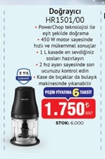 Doğrayıcı Hr1501/00