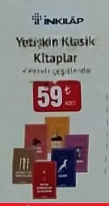 Inkilap Yetişkin Klasik Kitaplar 1 Adet
