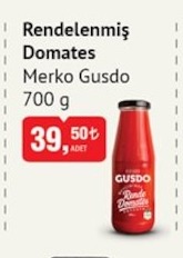Merko Gusdo Rendelenmiş Domates 700G