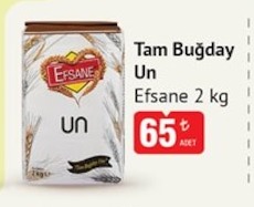Efsane Tam Buğday Un 2 Kg