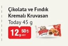 Çikolata Ve Fındık Kremalı Kruvasan Today 45 G