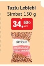 Tuzlu Leblebi Simbat 150 G