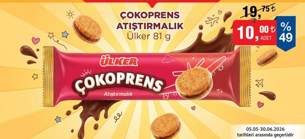 Ülker Çokokrem Atıştırmalık 81G