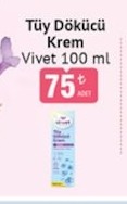 Tüy Dökücü Krem Vivet 100 Ml