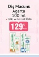 Diş Macunu Agarta 100 Ml