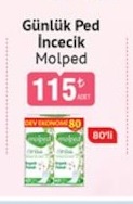 Molped Günlük Ped İncecik