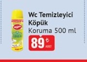 Wc Temizleyici Köpük Koruma 500Ml