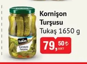 Kornişon Turşusu Tukaş 1650G