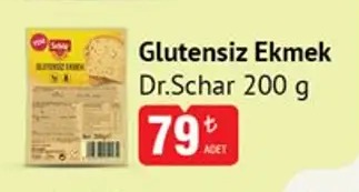 Dr. Schar Glutensiz Ekmek 200G