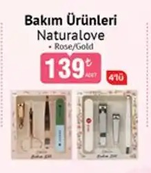 Bakım Ürünleri Naturalove Rose/Gold