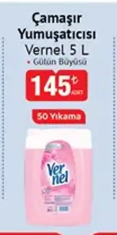 Vernel Çamaşir Yumuşatıcısı 5 L