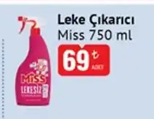Leke Çıkarıcı Miss 750 Ml