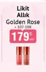 Likit Allık Golden Rose 107-108