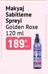 Makyaj Sabitleme Spreyi Golden Rose 120 Ml