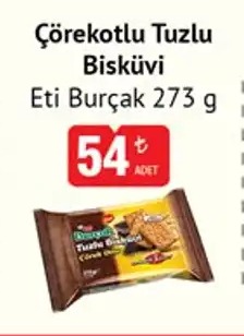 Çörekotlu Tuzlu Bisküvi Eti Burçak 273G