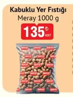 Meray Kabuklu Yer Fıstığı 1000 G