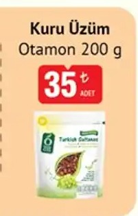 Kuru Üzüm Otamon 200 G