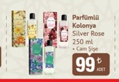 Parfümlü Kolonya Silver Rose 250 Ml