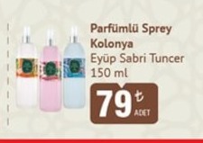 Parfumlu Sprey Kolonya Eyüp Sabri Tuncer 150 Ml