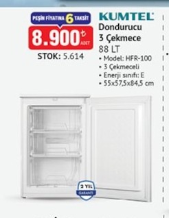 Kumtel Dondurucu 88 Lt