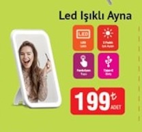 Led Işıklı Ayna