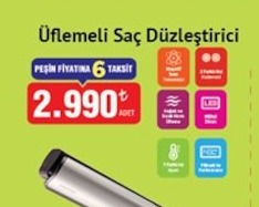 Üflemeli Saç Düzleştirici