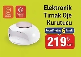 Elektronik Tırnak Oje Kurutucu