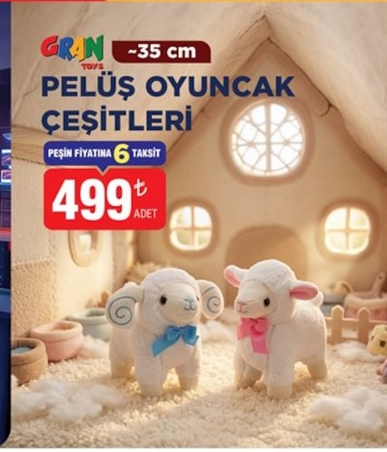 Gran Toys Peluş Oyuncak Çeşitleri