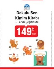 Martı Çocuk Dokulu Ben Kimim Kitabı